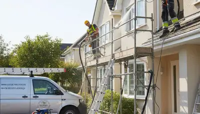Fort Collins, CO gutter cleaning service by FX Remodeling & Exteriors for reliable home water protection