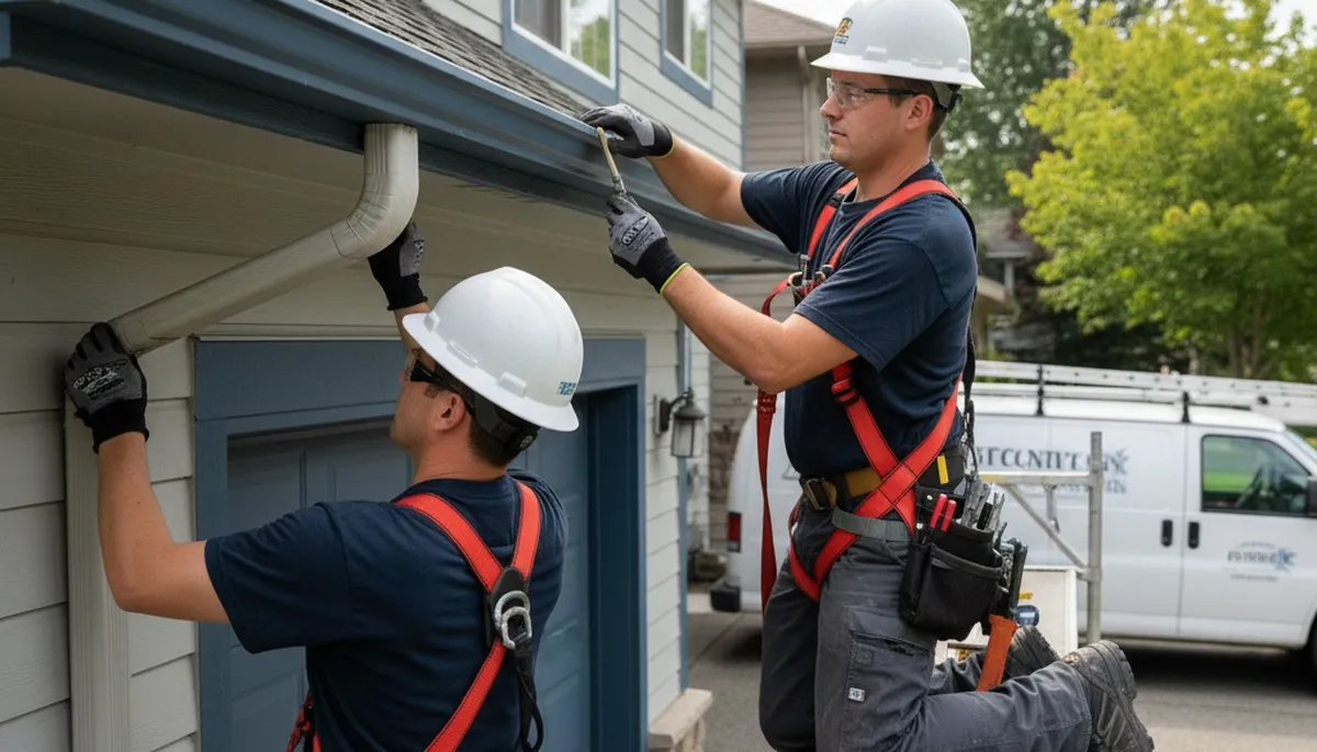 Fort Collins, CO gutter repair by FX Remodeling & Exteriors for leaks, sagging, and storm damage