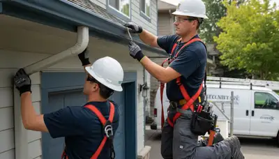 Fort Collins, CO gutter repair by FX Remodeling & Exteriors for leaks, sagging, and storm damage