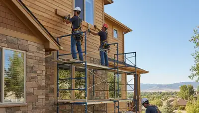 Vinyl siding installation in Fort Collins, CO for a residential home exterior