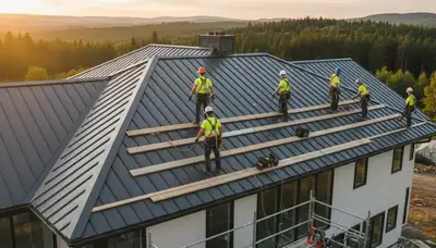 Fort Collins, CO metal roofing installation by FX Remodeling & Exteriors for durable weather protection