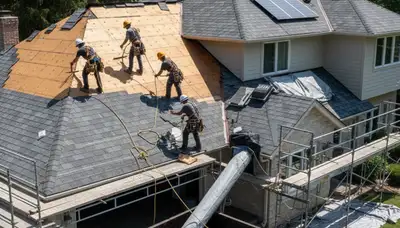 Fort Collins, CO siding contractor installing vinyl siding on a home exterior