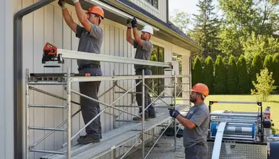 Seamless gutters installed on a Fort Collins, CO home by FX Remodeling & Exteriors