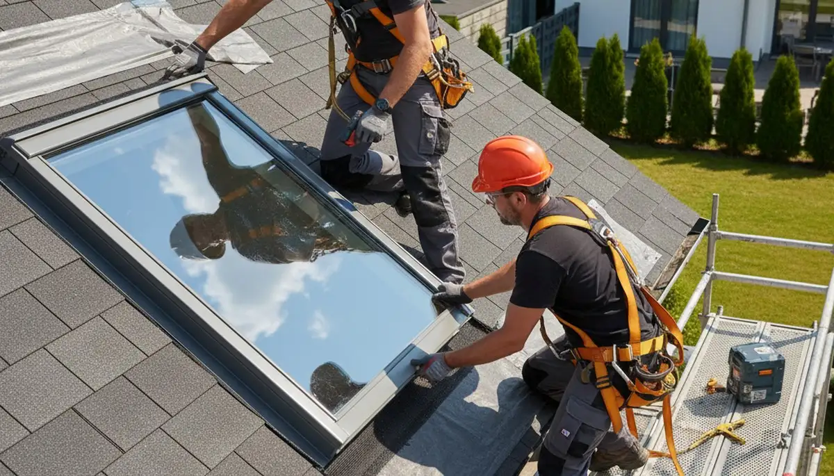 Fort Collins, CO skylight installation for siding and exterior remodeling by FX Remodeling & Exteriors