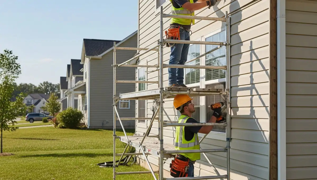 Fort Collins, CO vinyl siding repair by FX Remodeling & Exteriors for cracked and storm-damaged siding