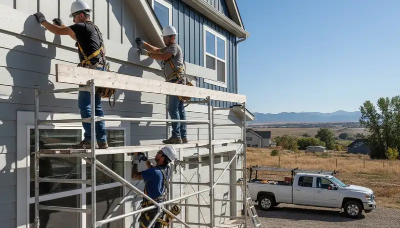 Vinyl siding installation service in Fort Collins, CO for homes and businesses