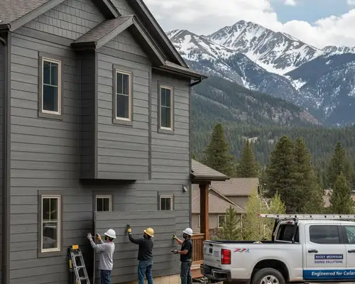 Vinyl siding designed for Colorado weather in Fort Collins, CO