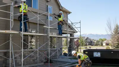 Vinyl siding installation in Fort Collins, CO for a residential exterior upgrade